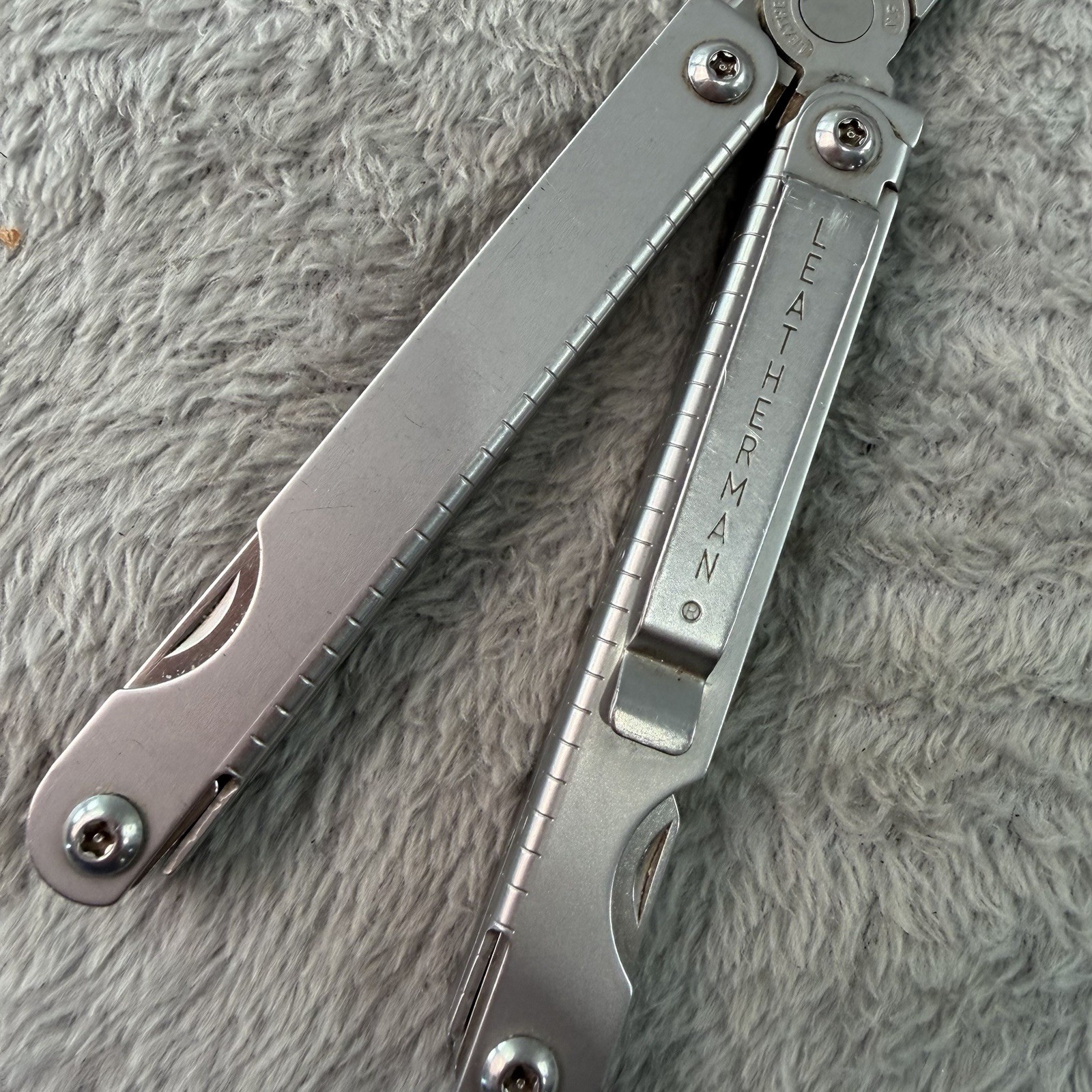 Vtg Leatherman Sideclip 0298 1998 Early Production “Heatex” Multitool EXC B550