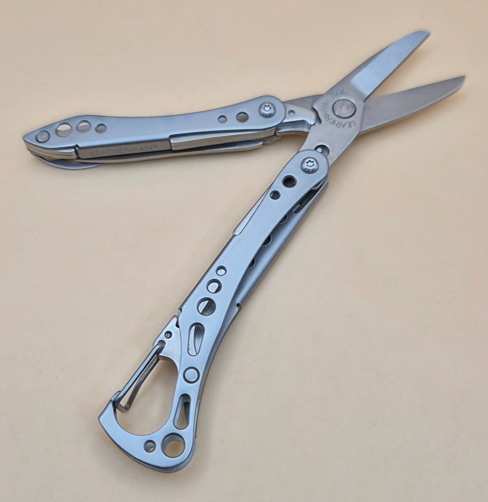 Retired Leatherman STYLE CS Green Multi-Tool Good Condition (004)