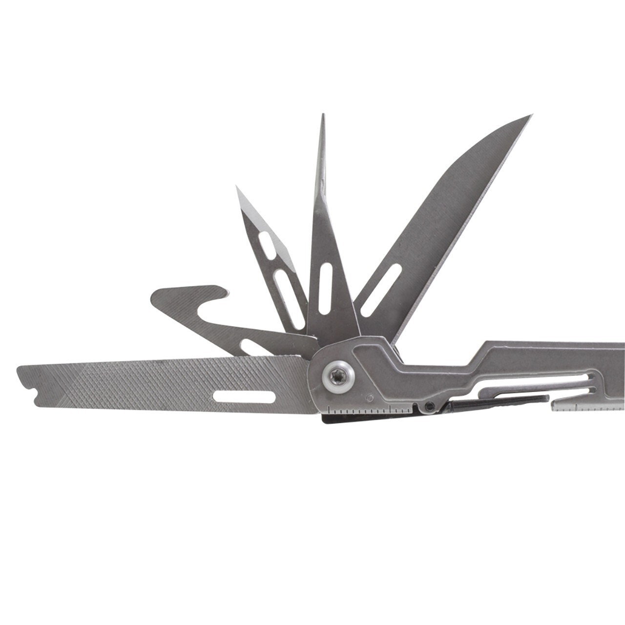 SOG Powerpint Silver Needlenose Pliers Scissors Knife MultiTool Pliers PP1001-CP