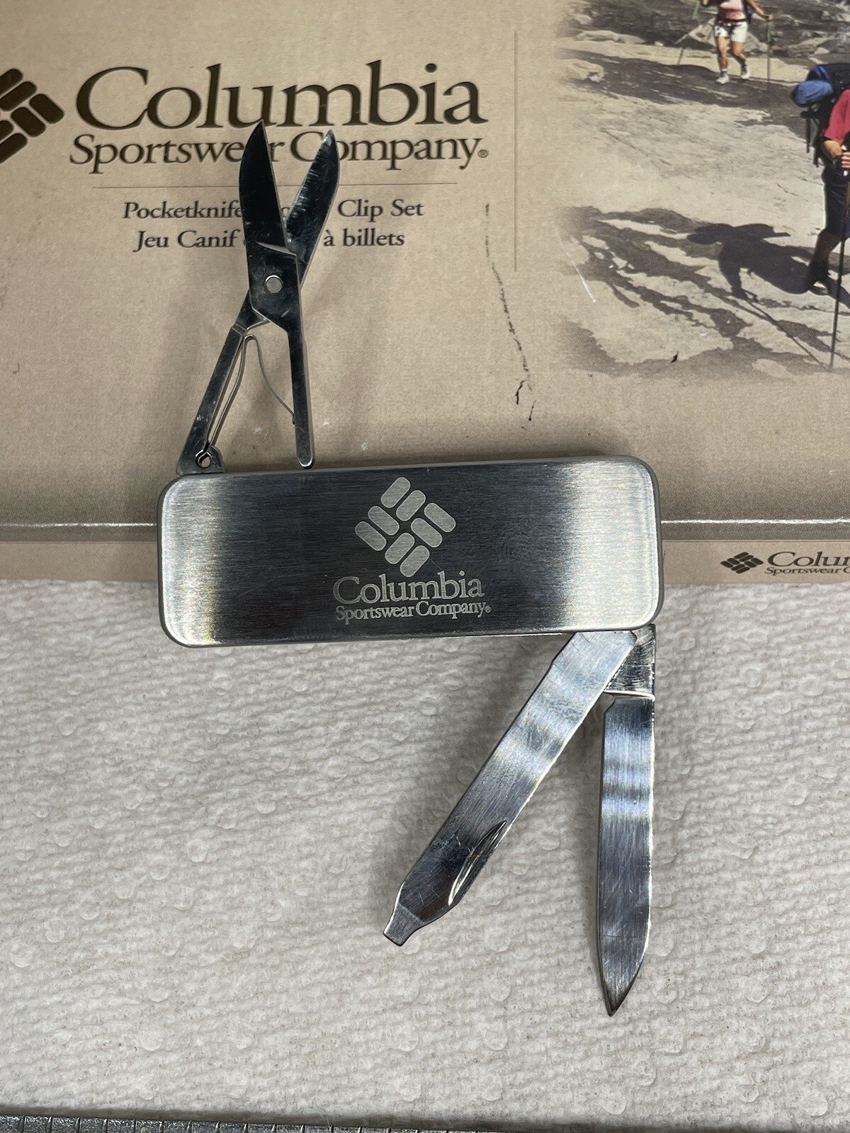 Colombia Knife & Money Clip Multi Tool Gift Set