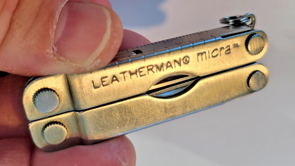 Leatherman Micra Mini Compact Keychain Multi Tool Multitool EXCELLENT