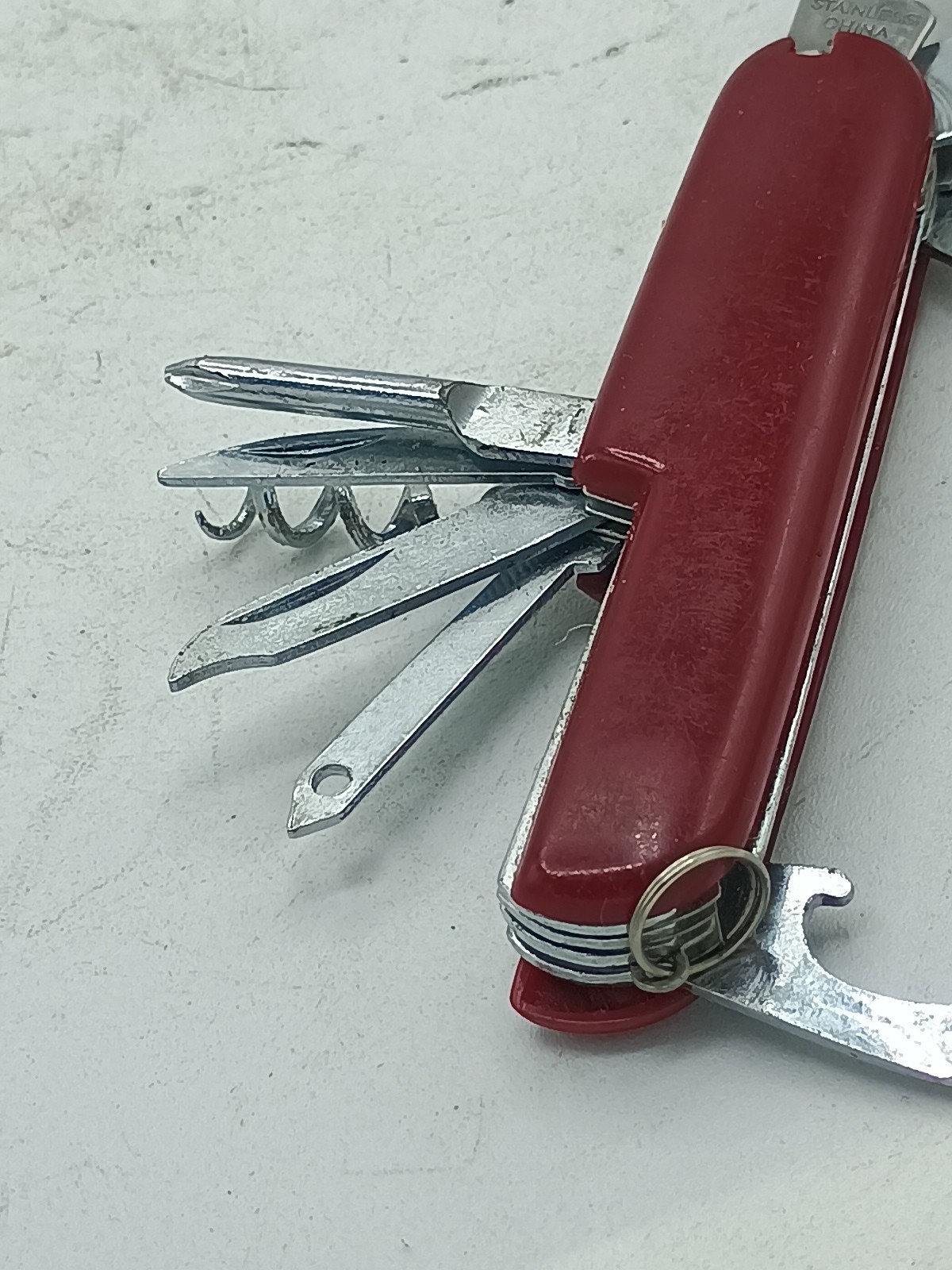 Multi-Tool Pocket Knife Multi-Purpose with 8 Functions. Vtg