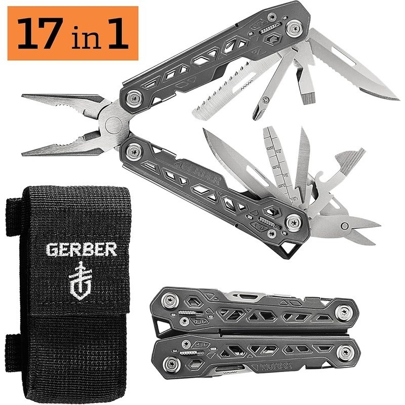 7-in-1 EDC Needle Nose Pliers Multi tool Pocket Knife Screwdriver Bottle Opener