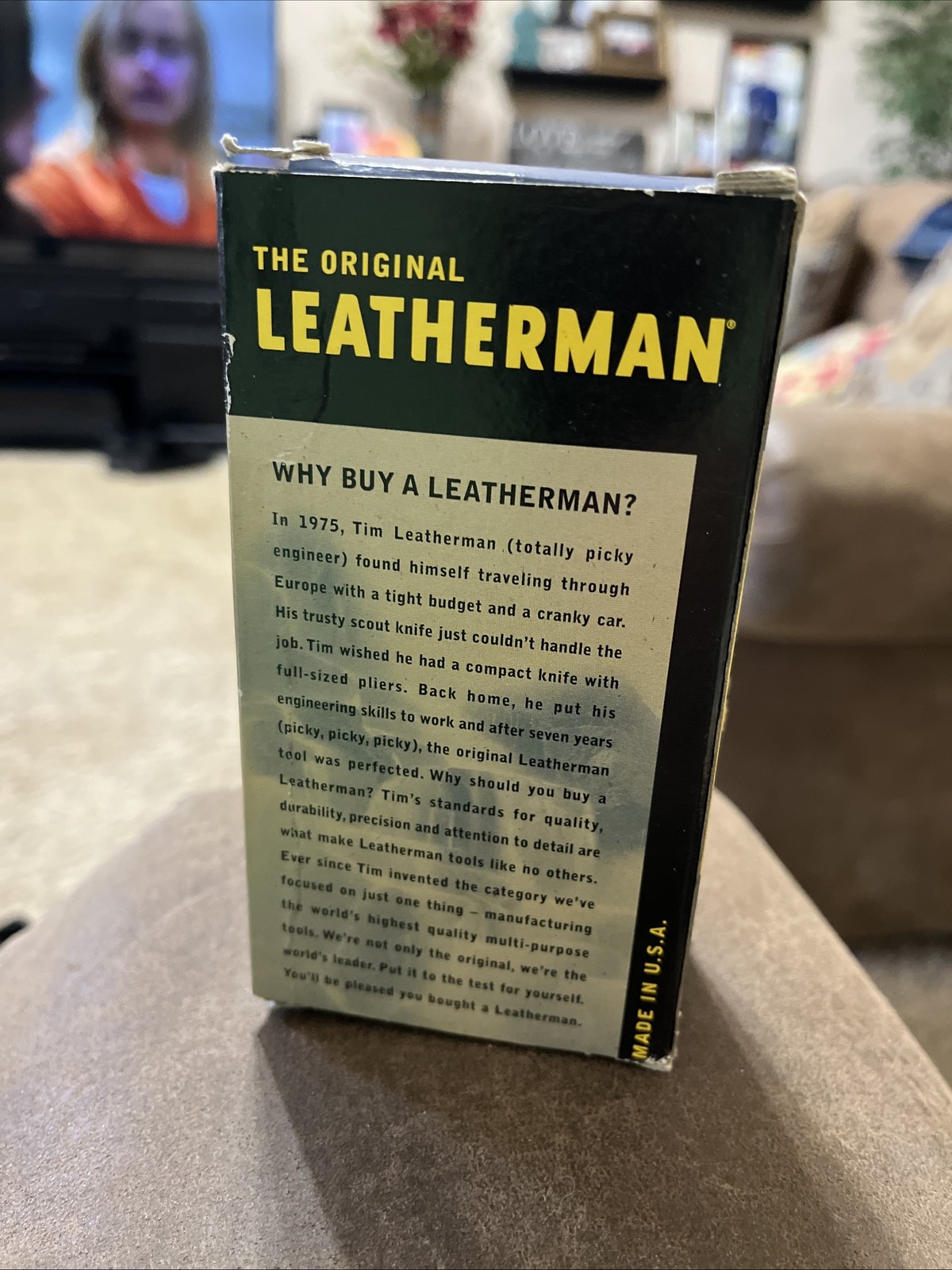 Leatherman Flair Rare Retired Multi Tool Box Only