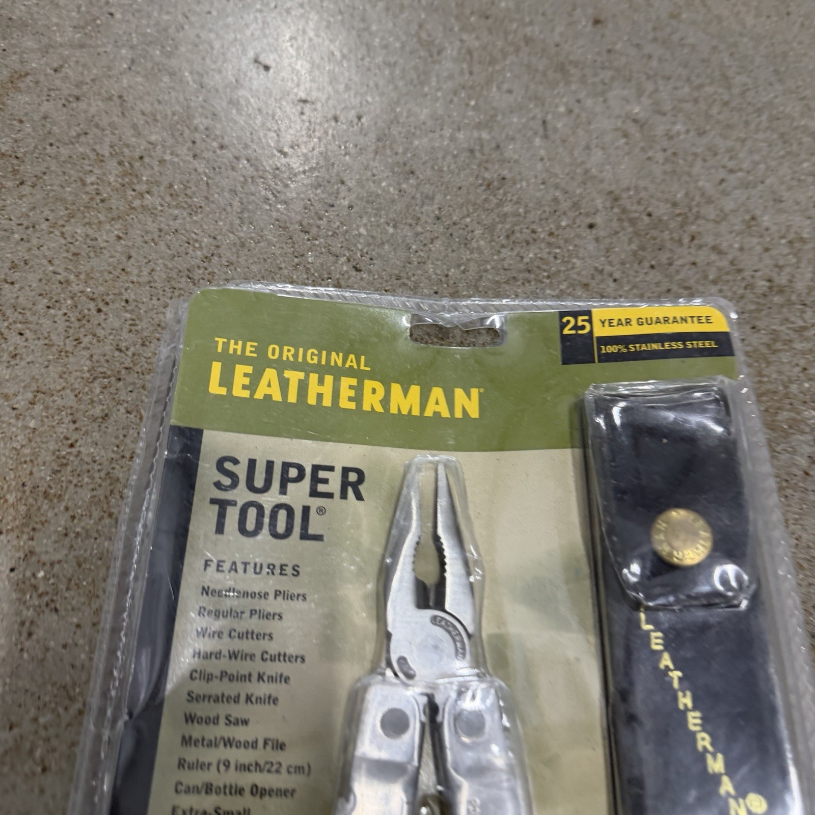 Collectible ‘00 Leatherman Original Super Tool Multitool Sheath Sealed