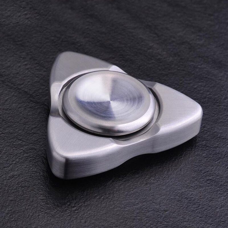 EDC Focus Stress Relievers Stainless steel Fidget Hand Spinner Finger Gyro Toys