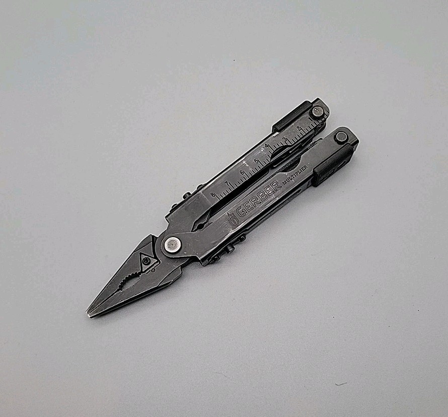 Gerber Multiplier MP600 Multi-Tool – Black – Needle Nose Carbide Cutter Pliers