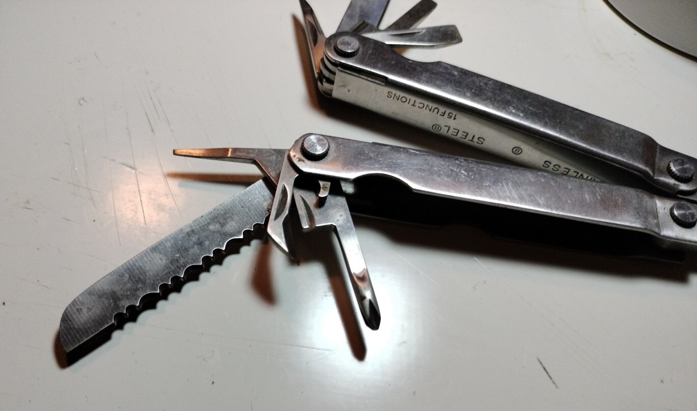 Unbranded 15 Function Stainless Steel Multi-tool With Ruler