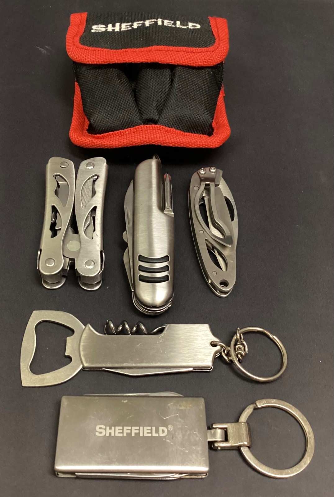Sheffield Tool / Pocket Knife Belt Pouch/Kit Set