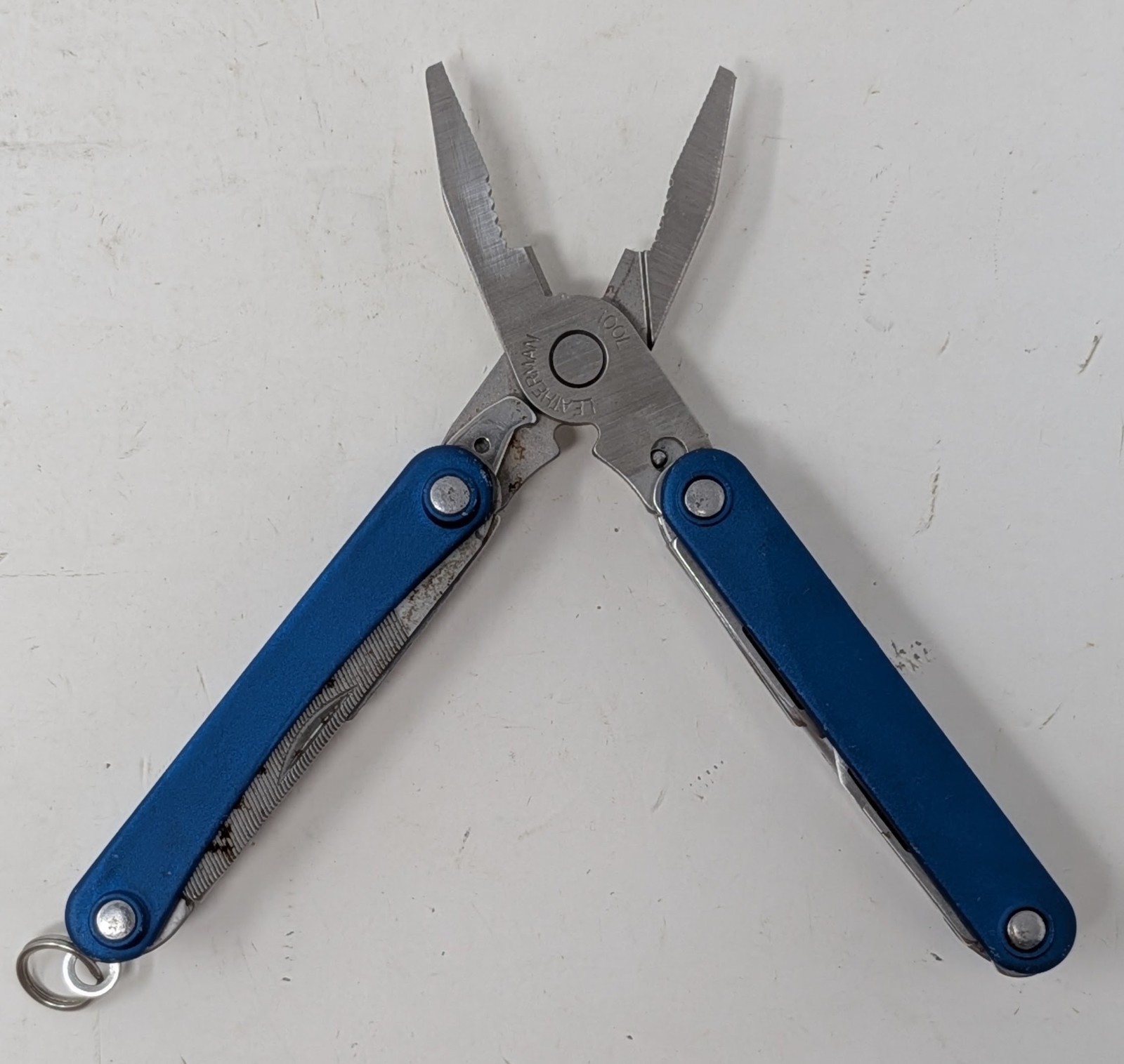 Leatherman SQUIRT PS4 Multi-Tool With Pliers Scissors Knife Blue