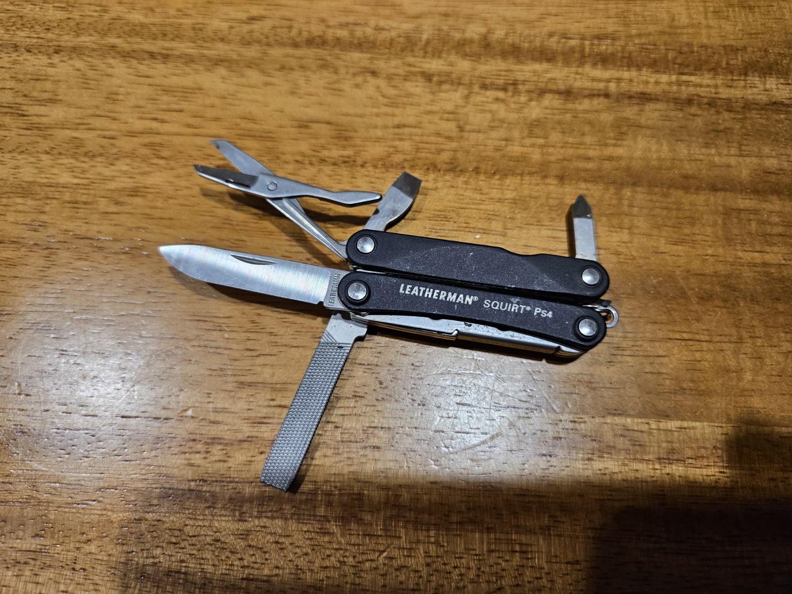 Leatherman Squirt Ps4 Black With Brand