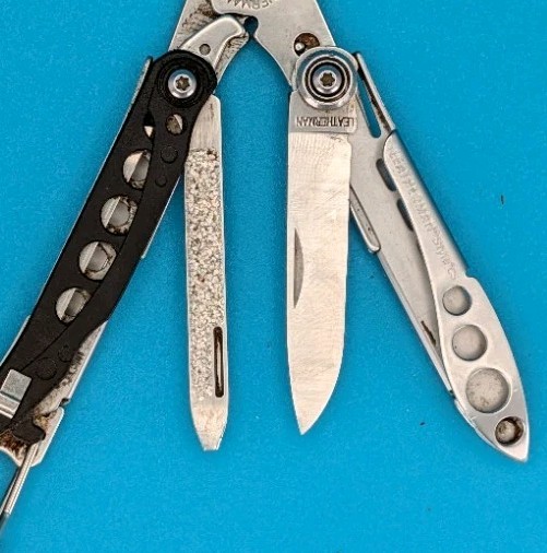 Leatherman Style CS Black Multi-Tool! FAST SHIPPING! USED! SCRATCHING ON BLADE
