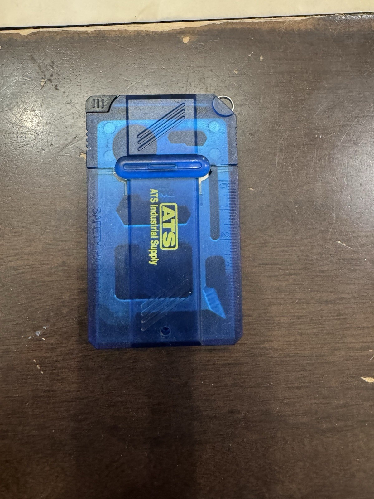 ATS Industrial Supply Safety Hard Case 4in 4-Tool Blue Multi-Tool, Stainless
