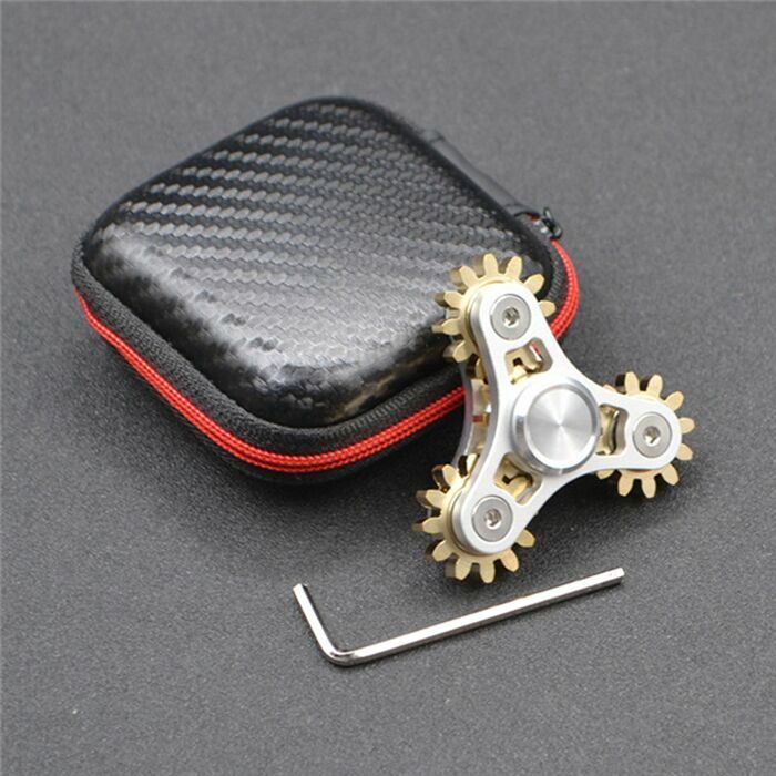 Fingertip Gyroscope Decompression Spinning Top Gearwheel Boy Adult EDC Toys Gyro