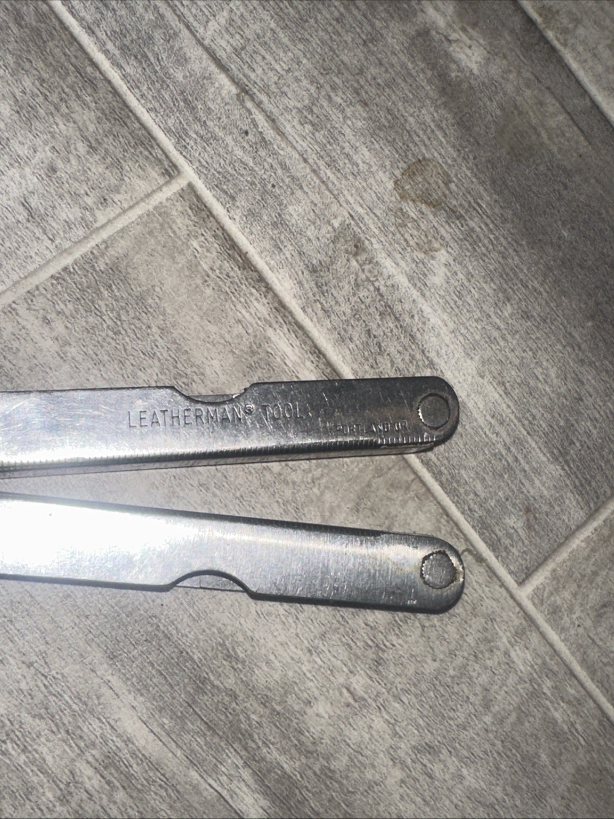 Leather Leatherman Multi Pocket Tool, Portland Oregon.