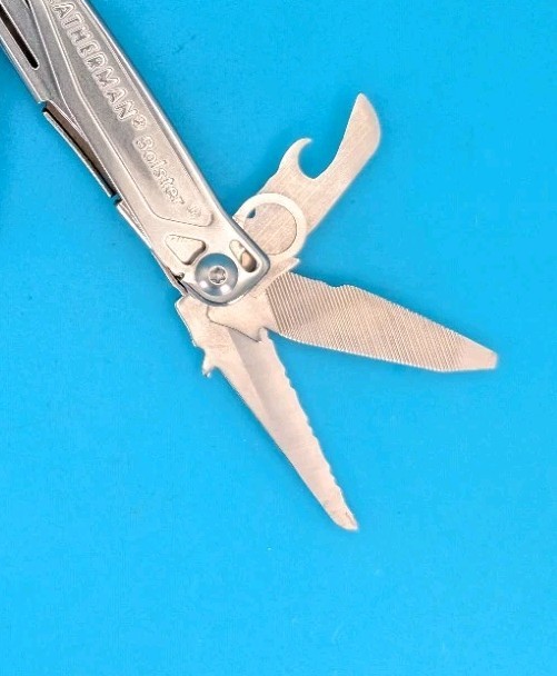 Leatherman Bolster 13 Tool Stainless Steel Multi-Tool! WITH SHEATH! NICE!