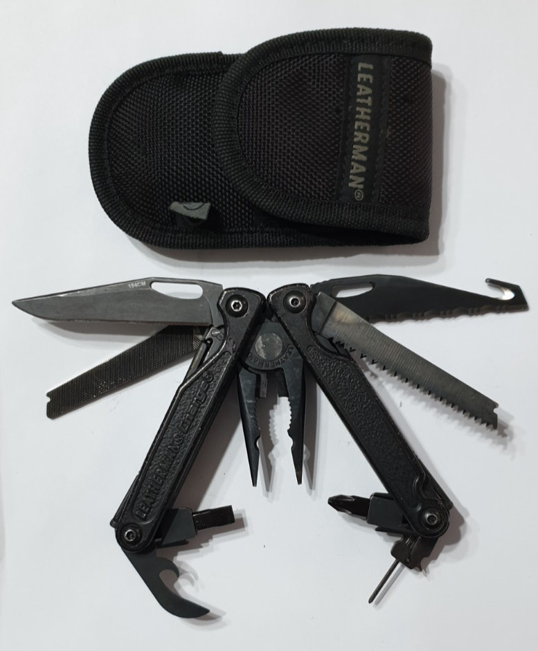 🔥 Leatherman Charge XTi 2005 BO BlackOxide Titanium Gen 1 Cap Crimper Very Rare
