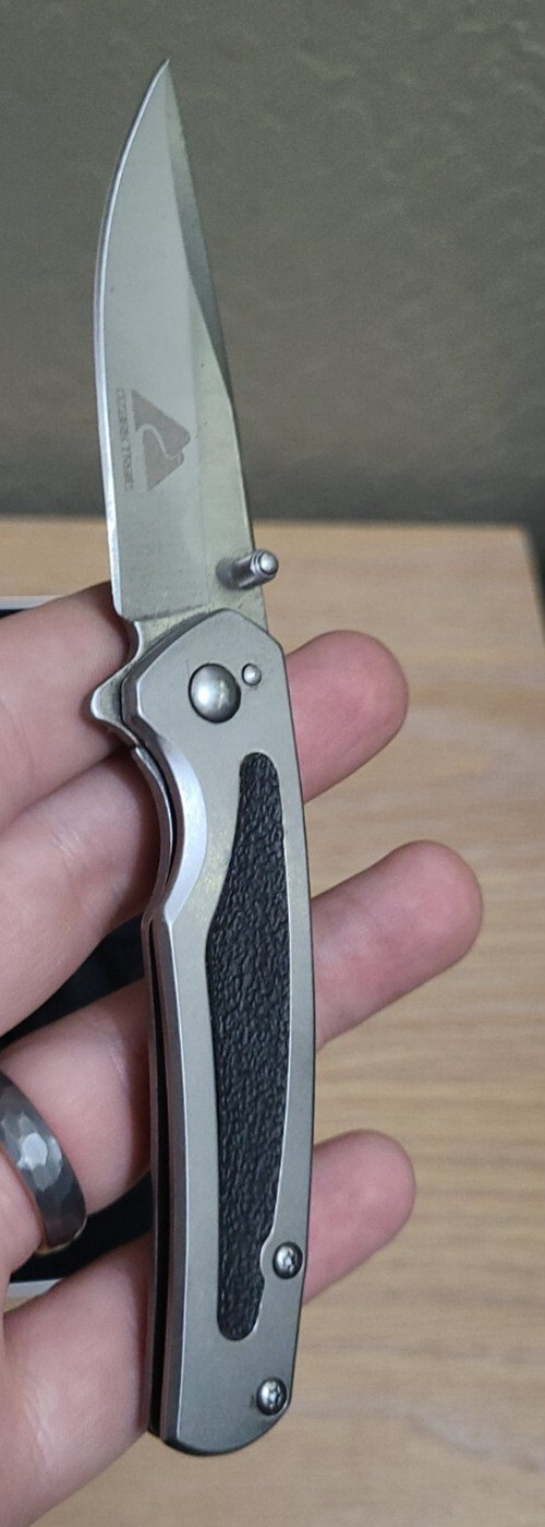 Ozark Trail 3-piece Combo Set Folding Knife! Mini Tool, Tin Box