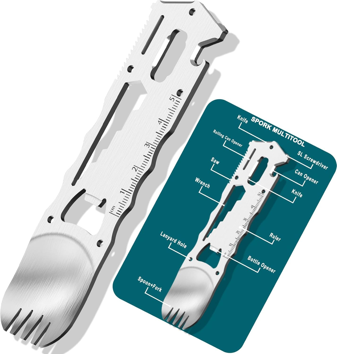 Fun Mens Gifts EDC Multitool – Unique Men Birthday Spork Gift, Novelty Christmas