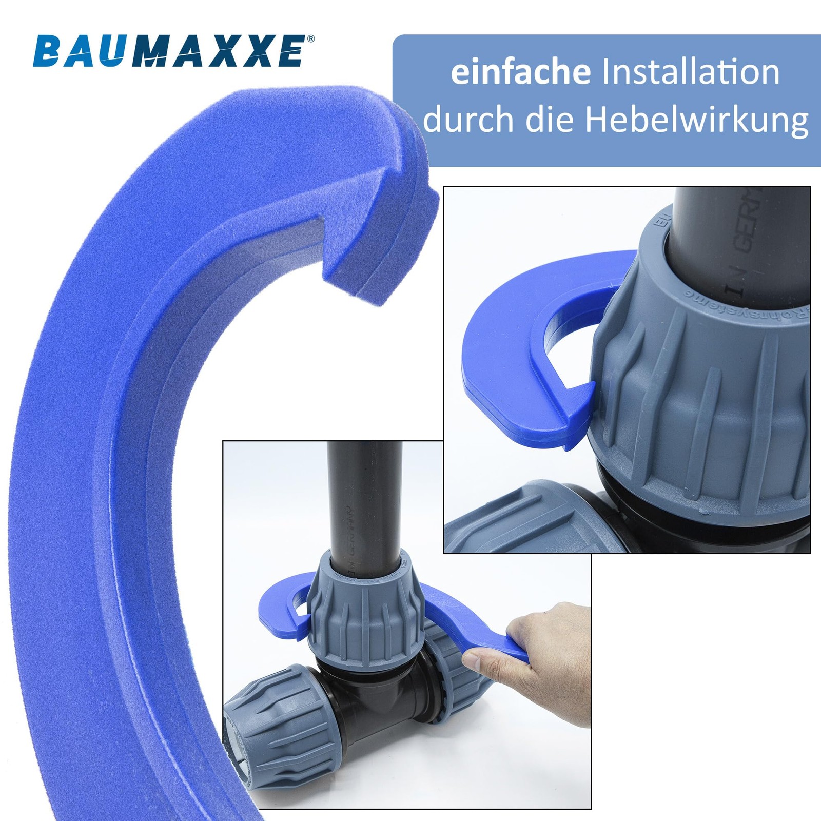Mounting key for plastic fittings I 1663 mm I double key I bm231