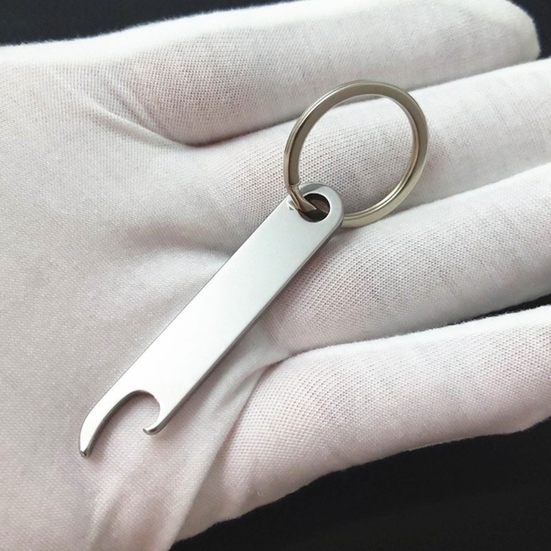 Stainless Beer Opener Portable Opener Pocket Keyring Bottle Opener Funny Gifts