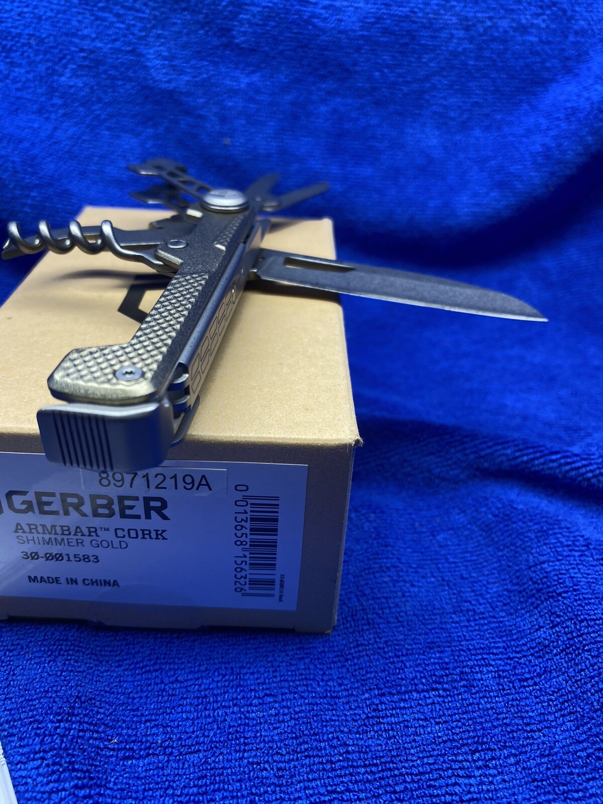 Gerber Armbar Cork Multi Tool Shimmer Gold Color