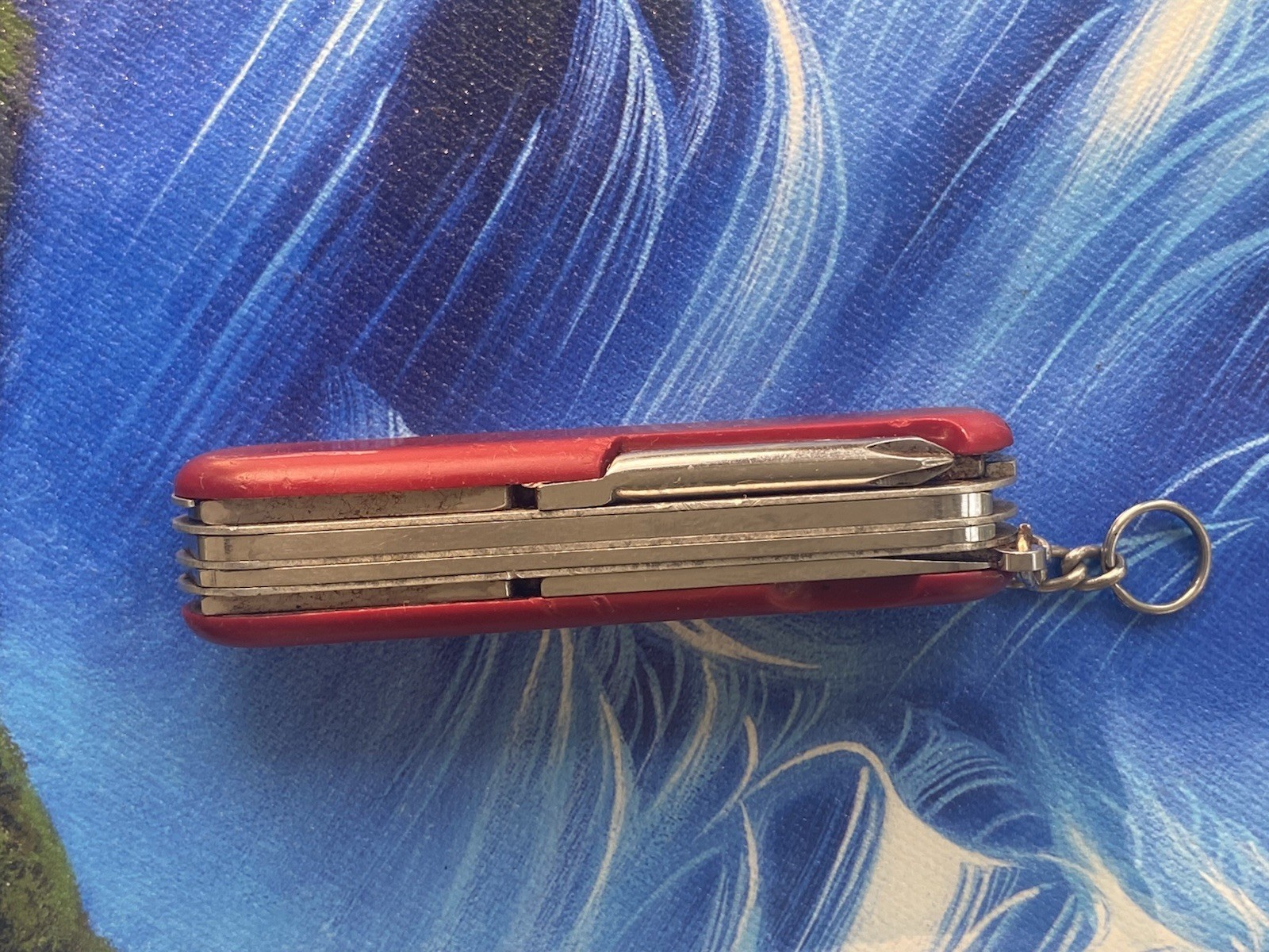 Original 1978 SWISS ARMY KNIFE HANDYMAN by WENGER DELEMONT SWITZERLAND FREE SHIP