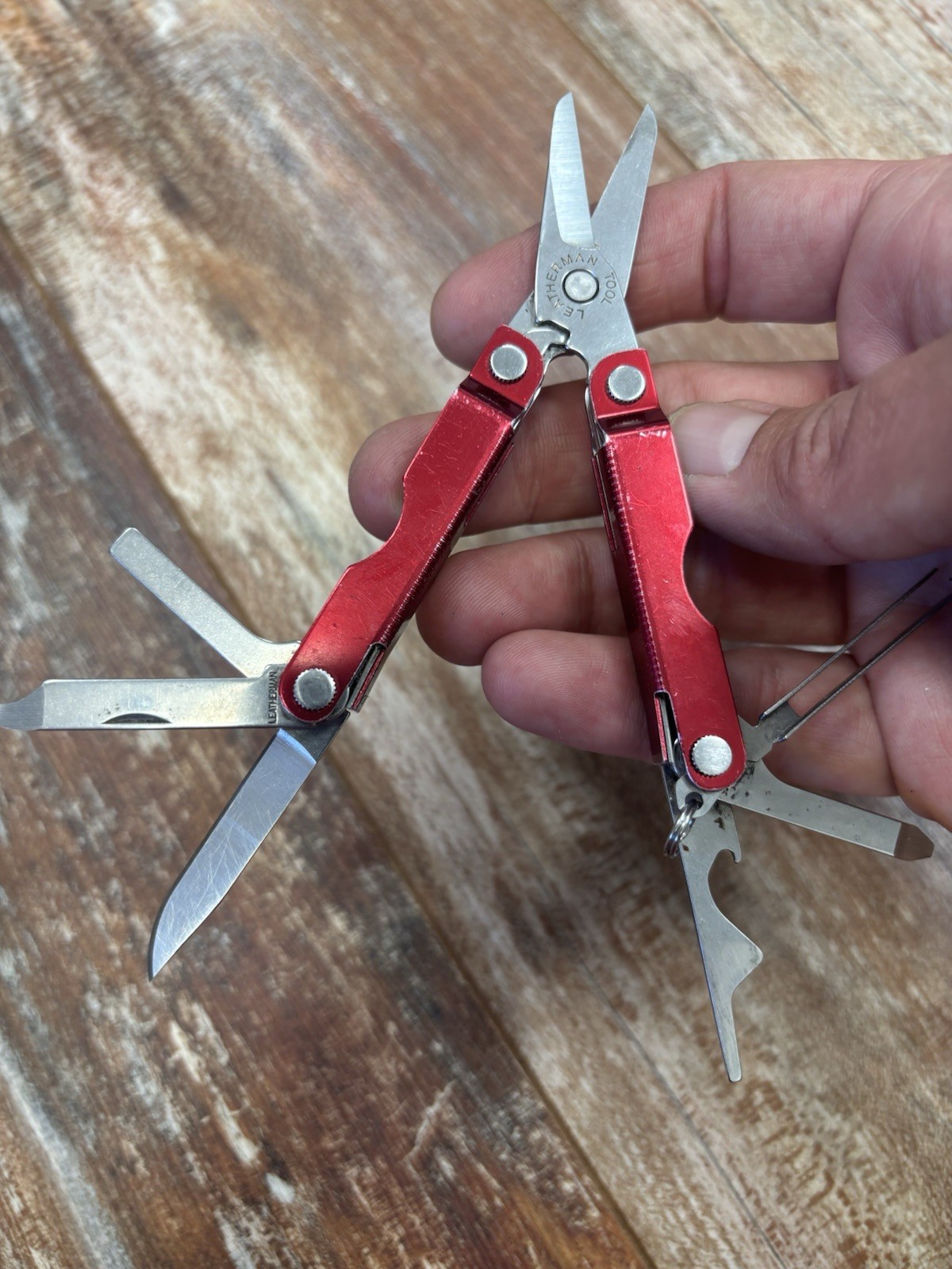 Leatherman Micra Multi Tool Red Classic Shiny Style