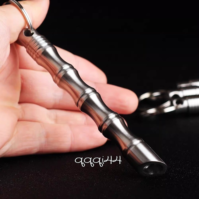 Hot Stainless Steel Cool Bamboo Bamboo Stick Multifunctional Tactical EDCTools