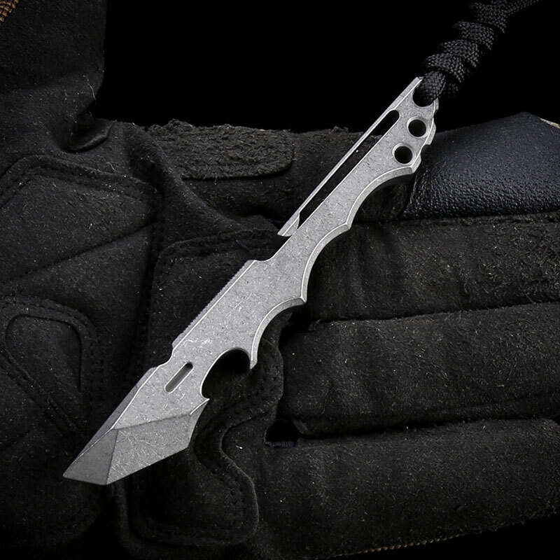 EDC Titanium Alloy Pocket Outdoor Multi Tools Pry Bar Crowbar Opener Cutter Tool