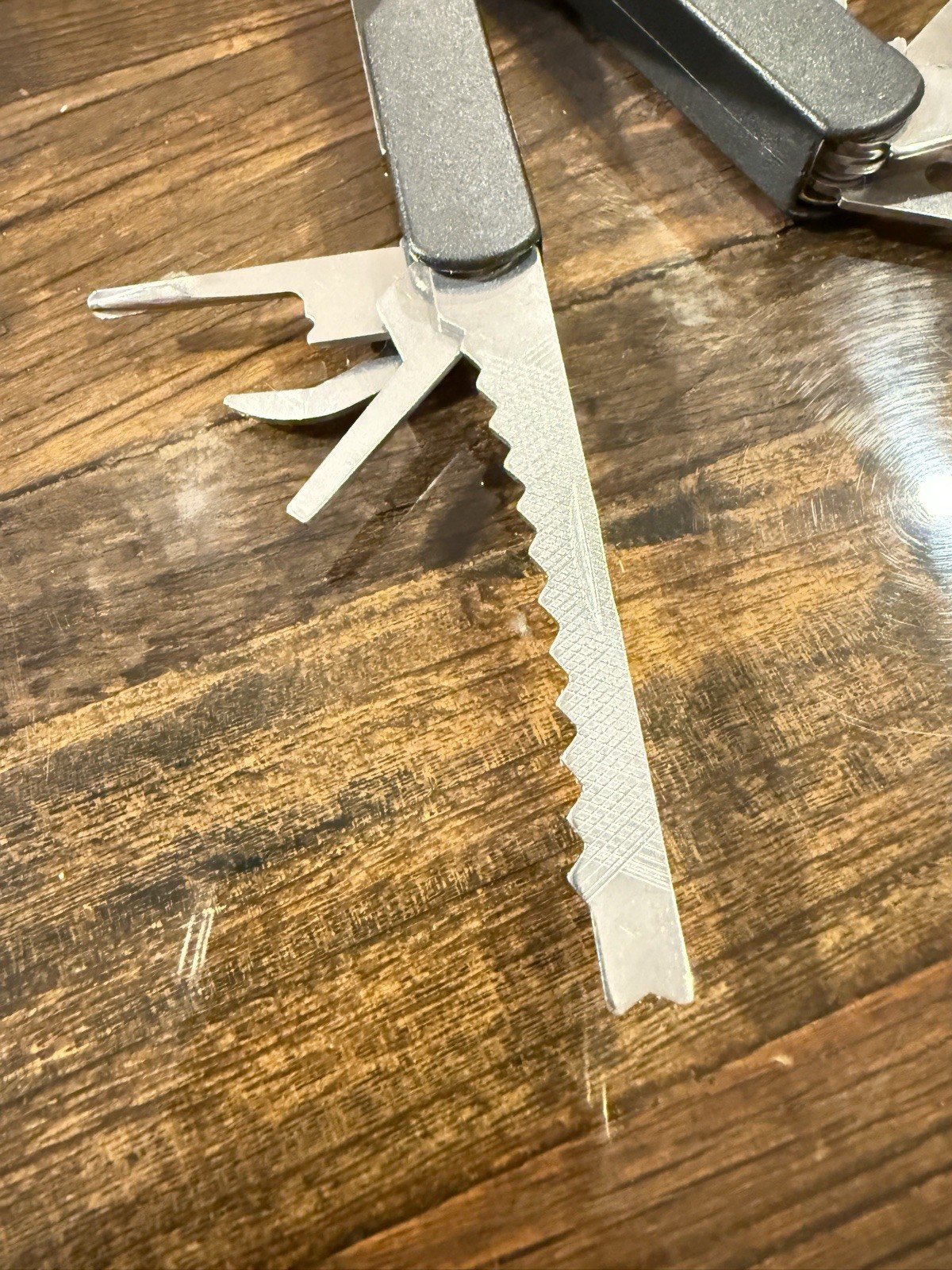 12 Multi-Tool w/ Pliers Pocket Knife, Saw.