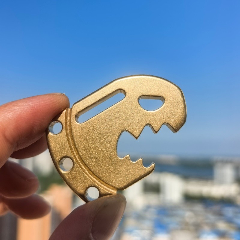 Titanium alloy EDC Accessories Keychain – Link rod 17mm