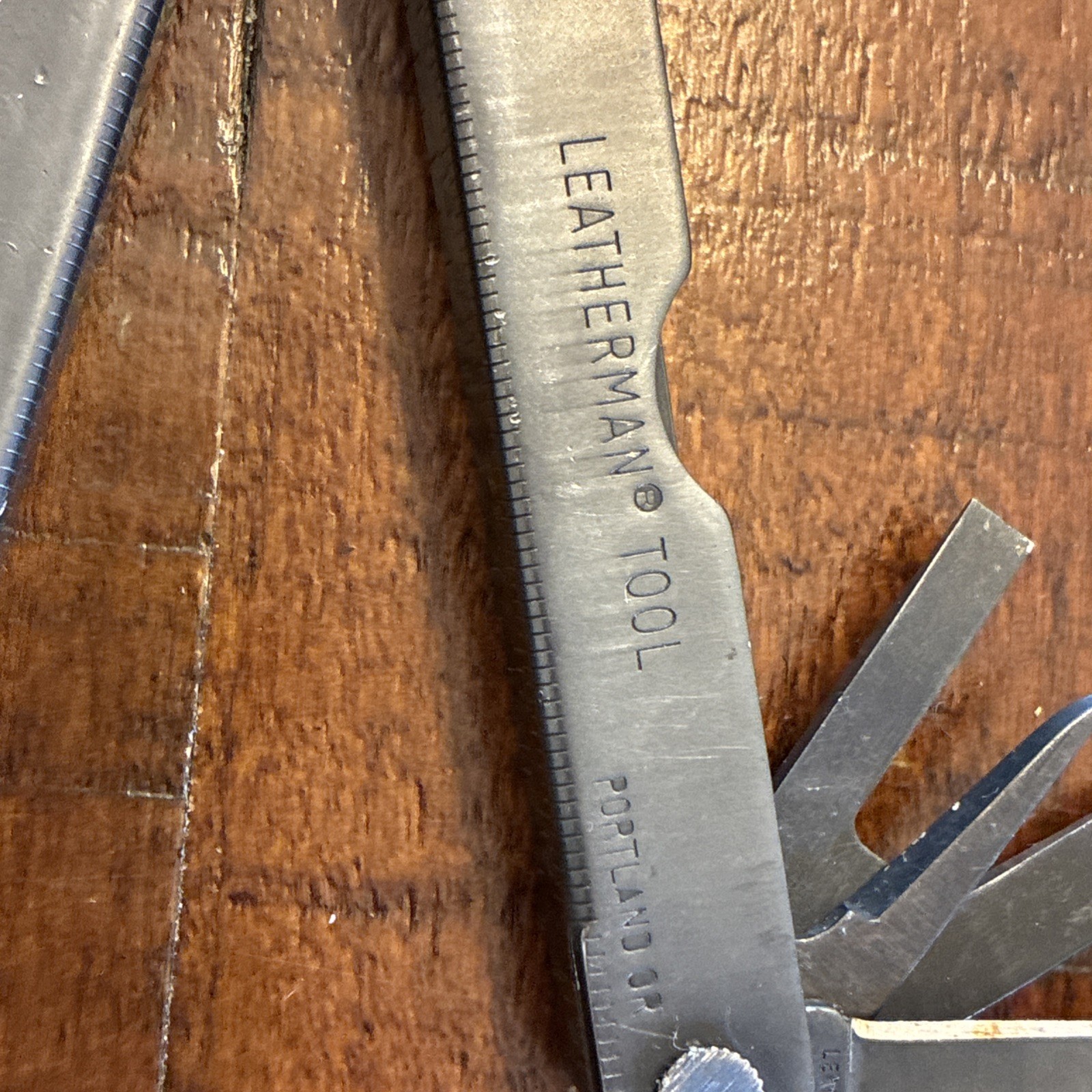 Vintage Leatherman PST BLACK OXIDE Multitool Portland OR USA 06/96 – Very Good