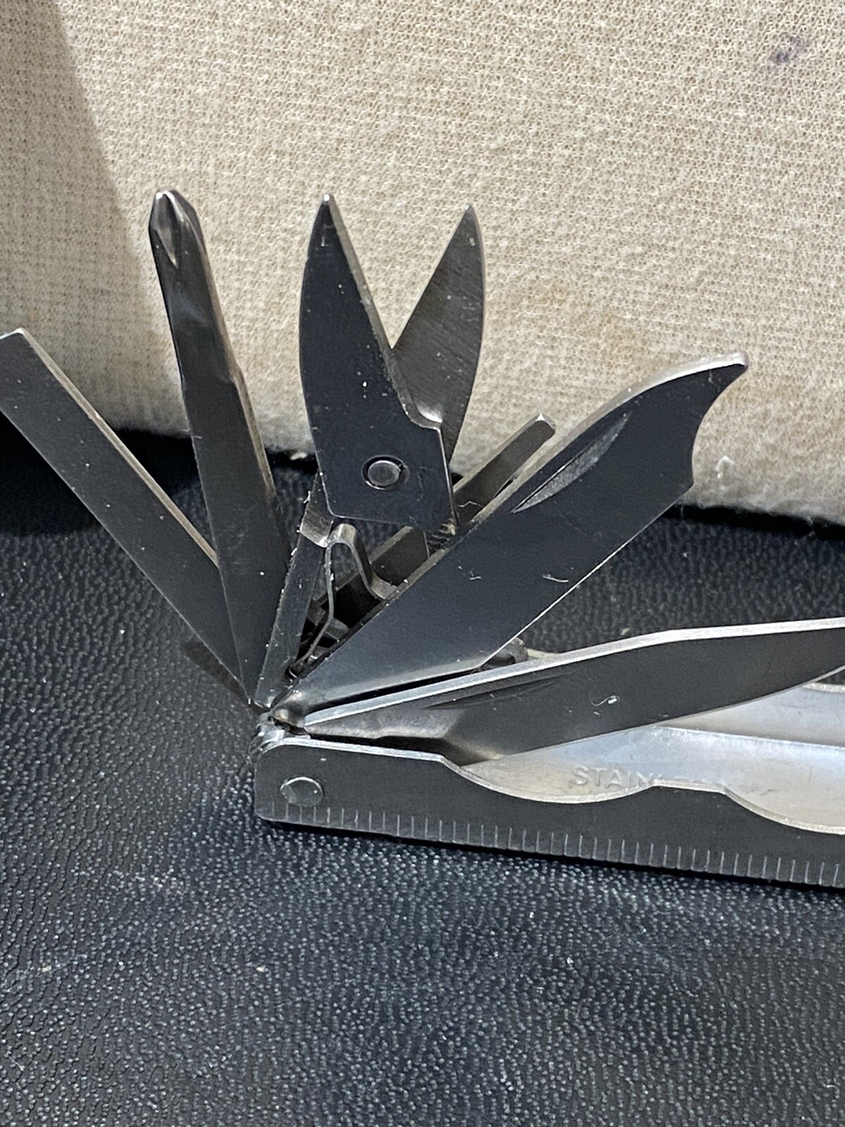 Tiny Pocket Size 2-1/2” Long Multi tool With Pouch
