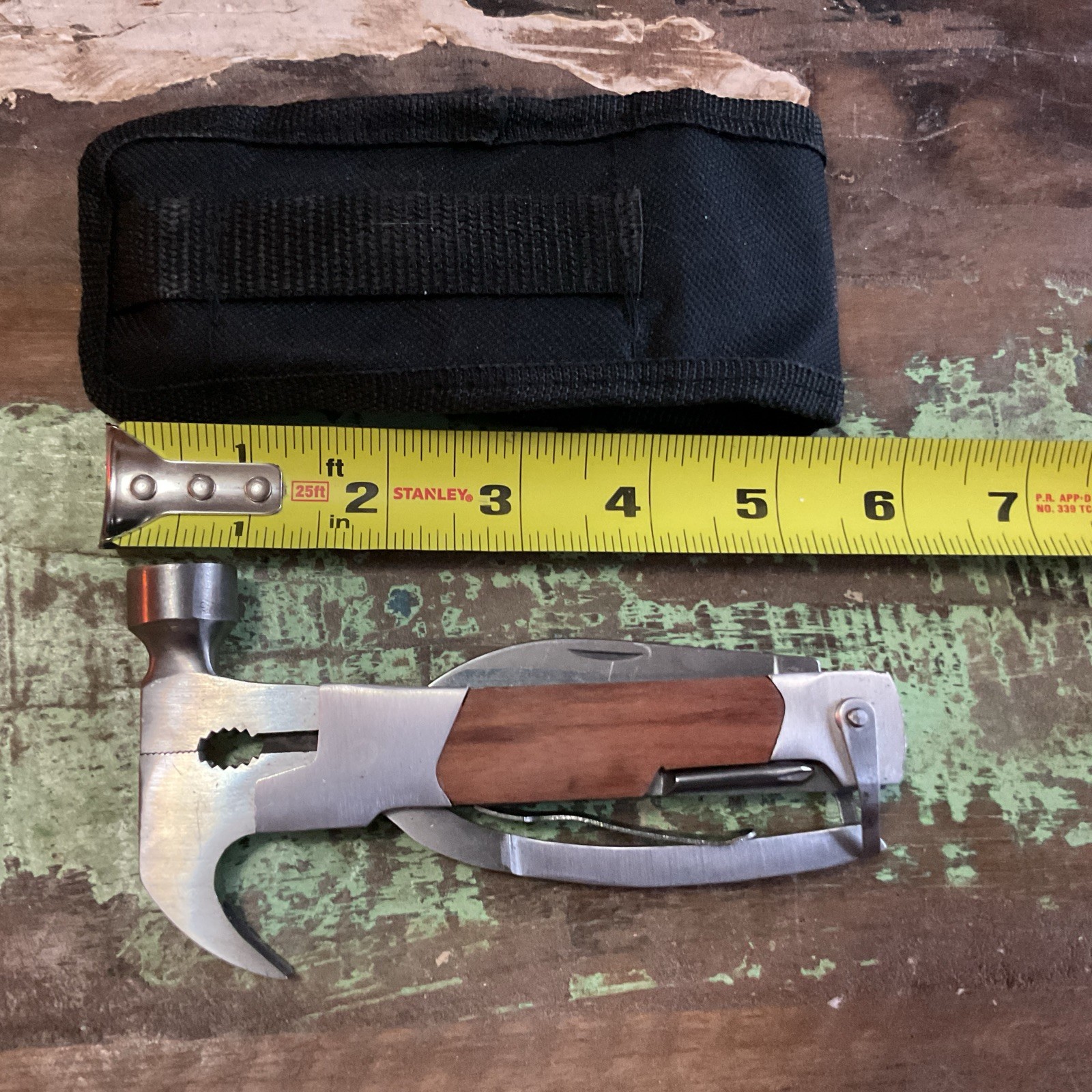 Sheffield 9 in 1 Multi Tool Pliers Knife Screwdriver and Utility Knife With Case