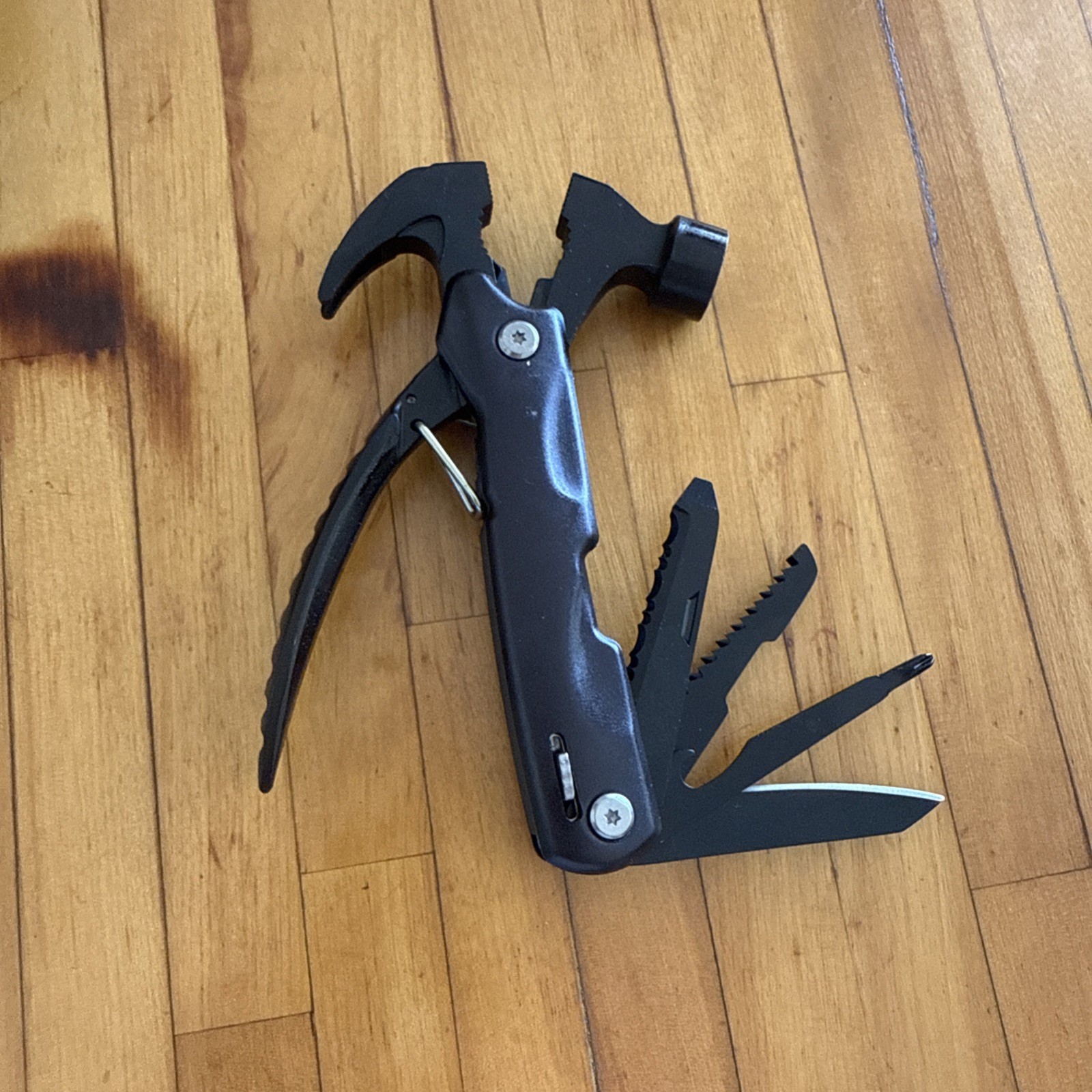 Multi-Tool Mini Hammer Outdoor Camping Gear Survival Tool Gift Tactical Fish