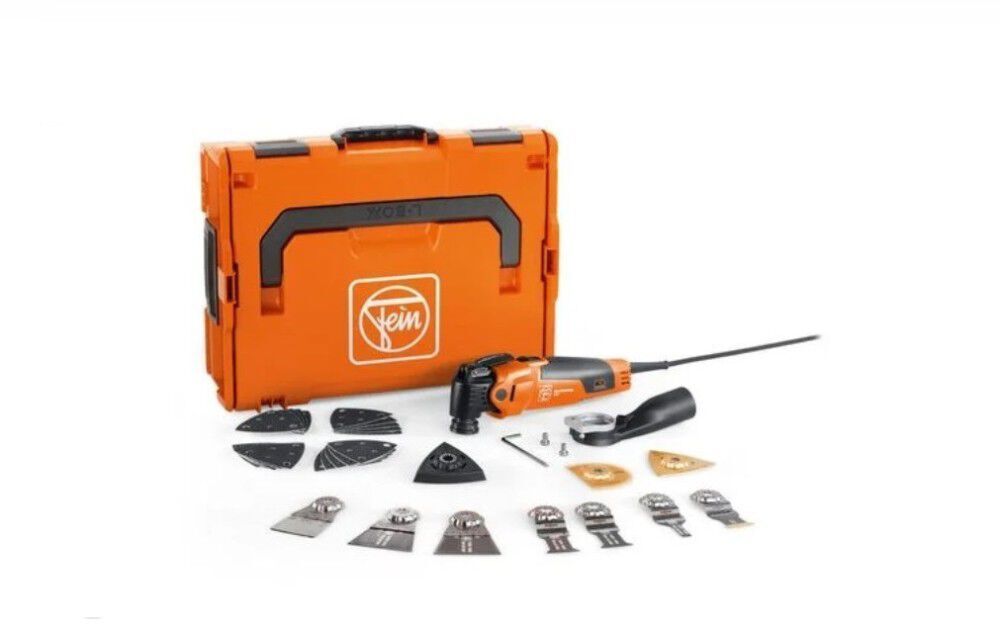 Fein Multimaster 500 Oscillating Multitool With L-Boxx & Accessory Set