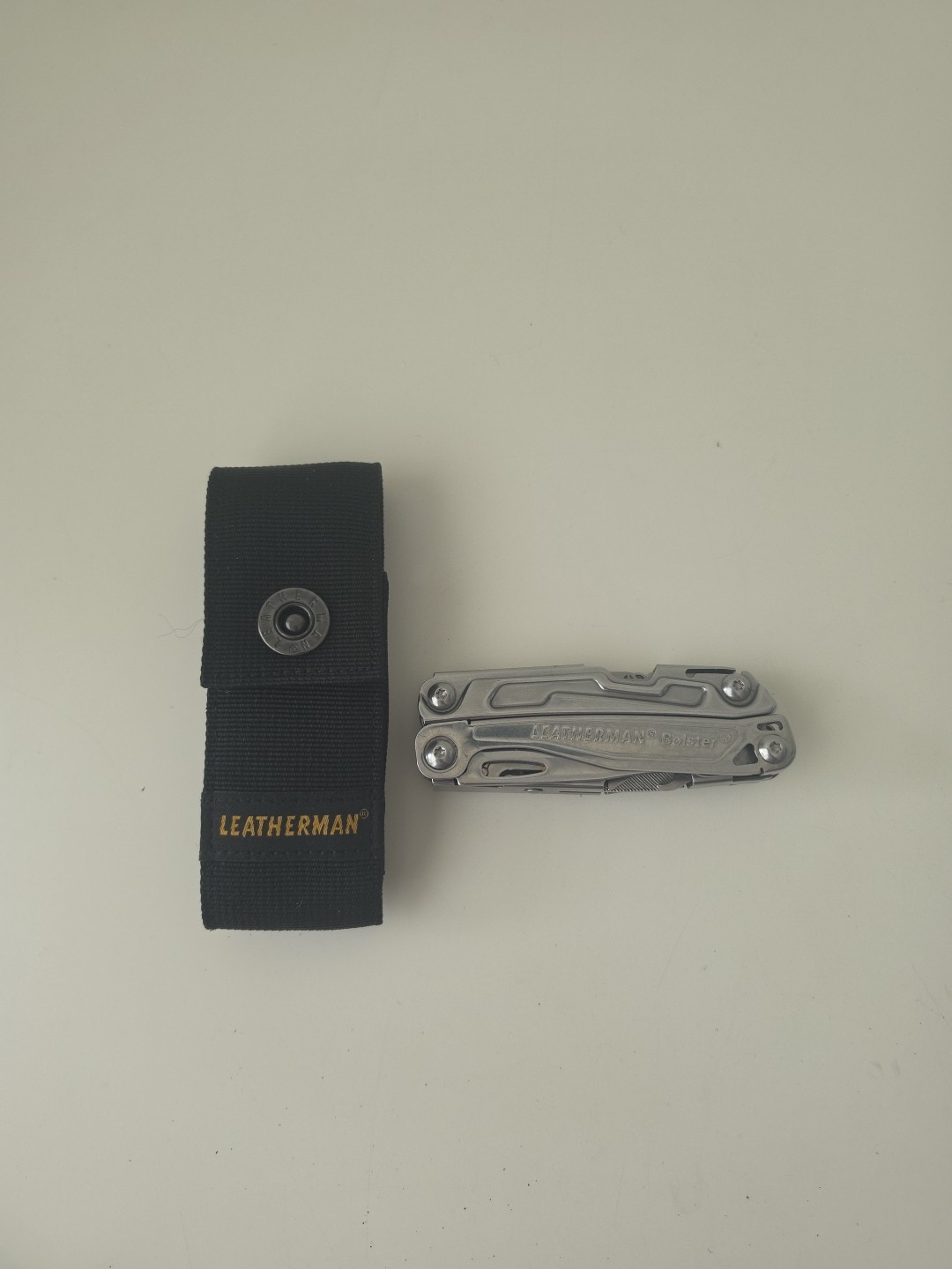 Leatherman Bolster Multi-Tool, Knife, Pliers And Sheath