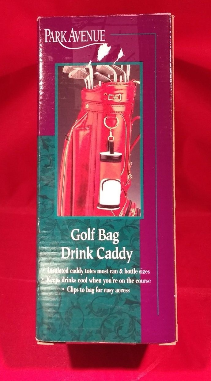 Park Avenue Golf Bag Drink Caddy-New in Box