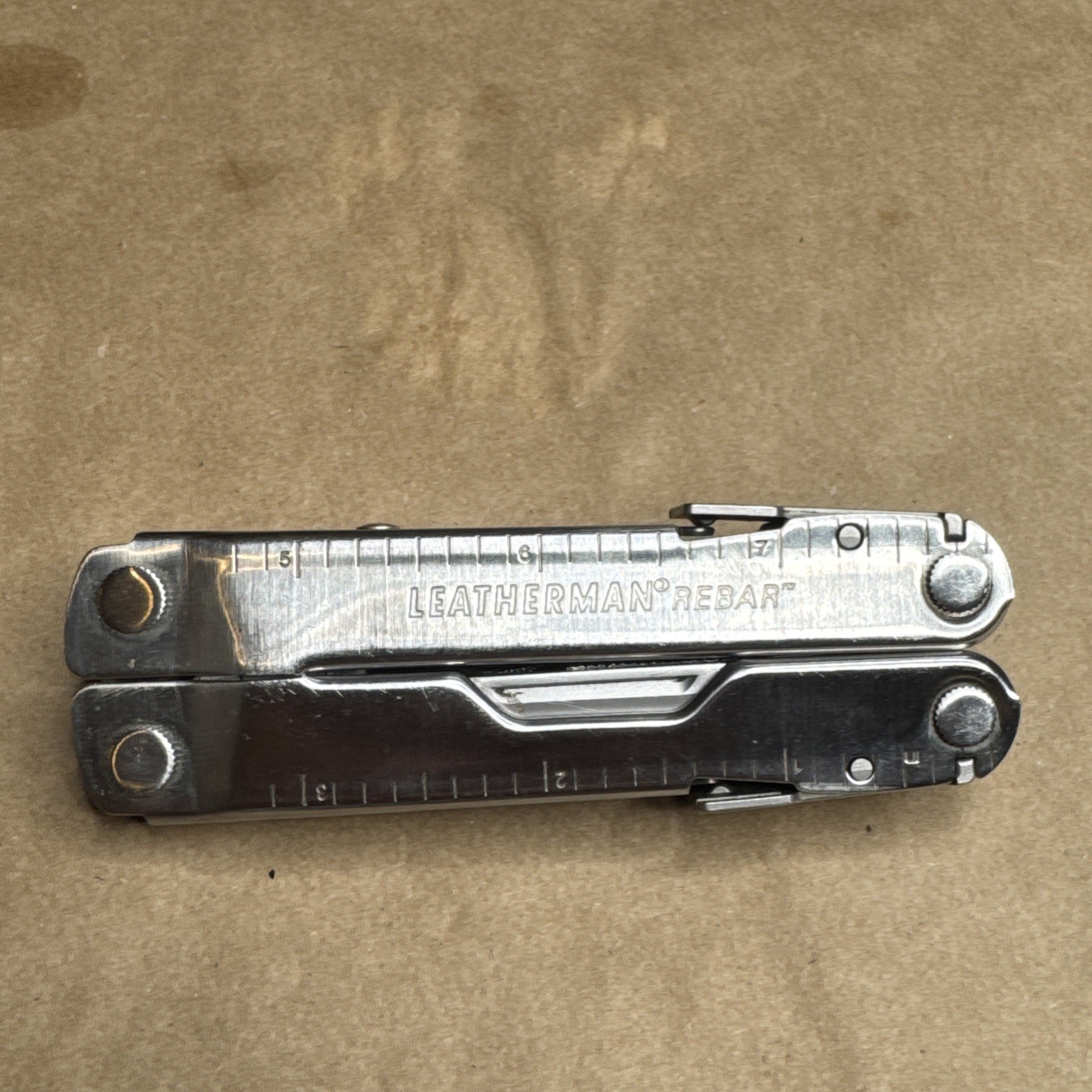 Leatherman Rebar Multi-Tool Pliers/Screwdriver/Knife/File/Saw/Etc. (Pre-Owned)