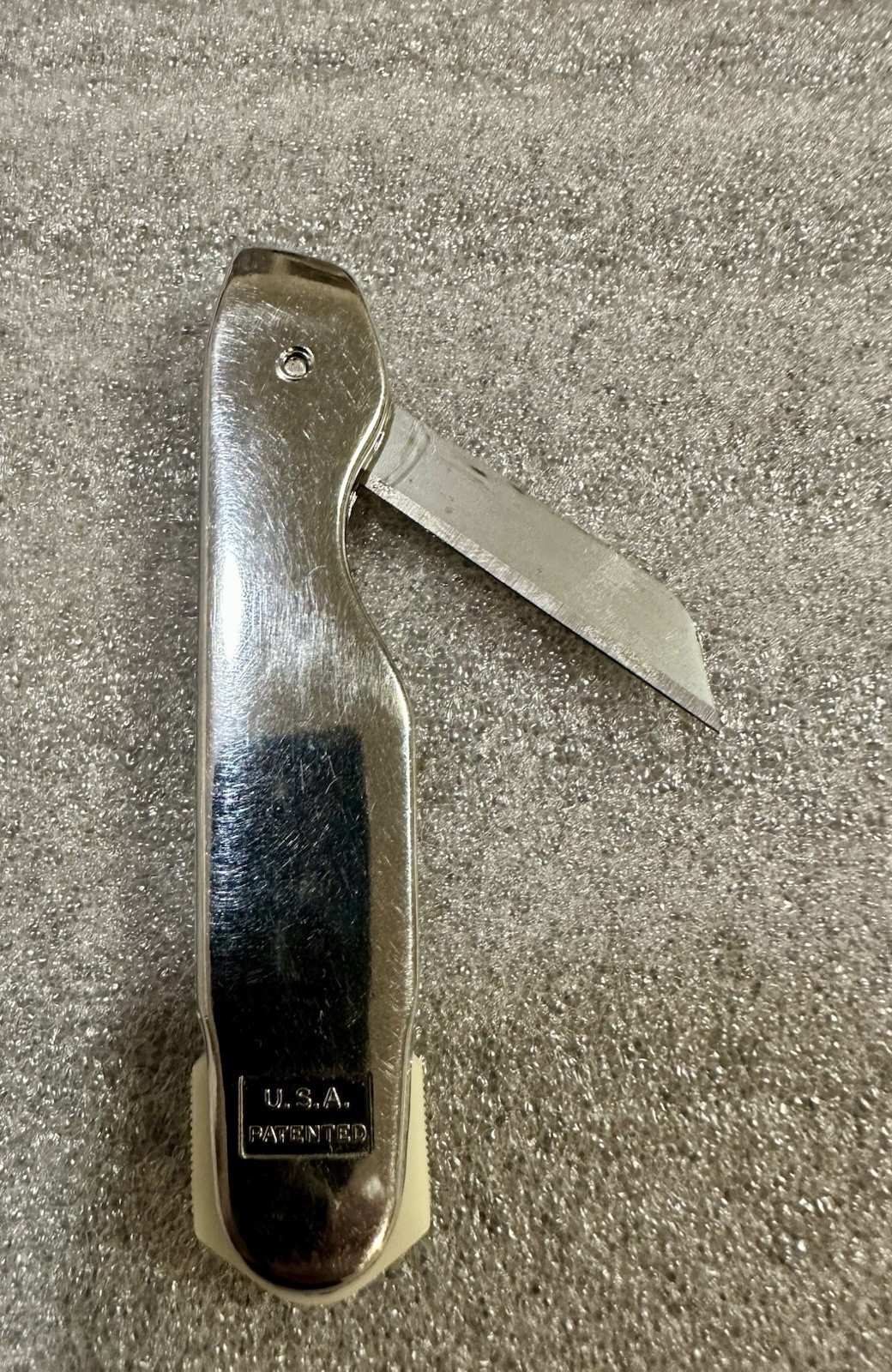 Vintage USA Pocket Tool Set: Leatherman Micra “PATS PEND” & Stanley 10-049 Knife