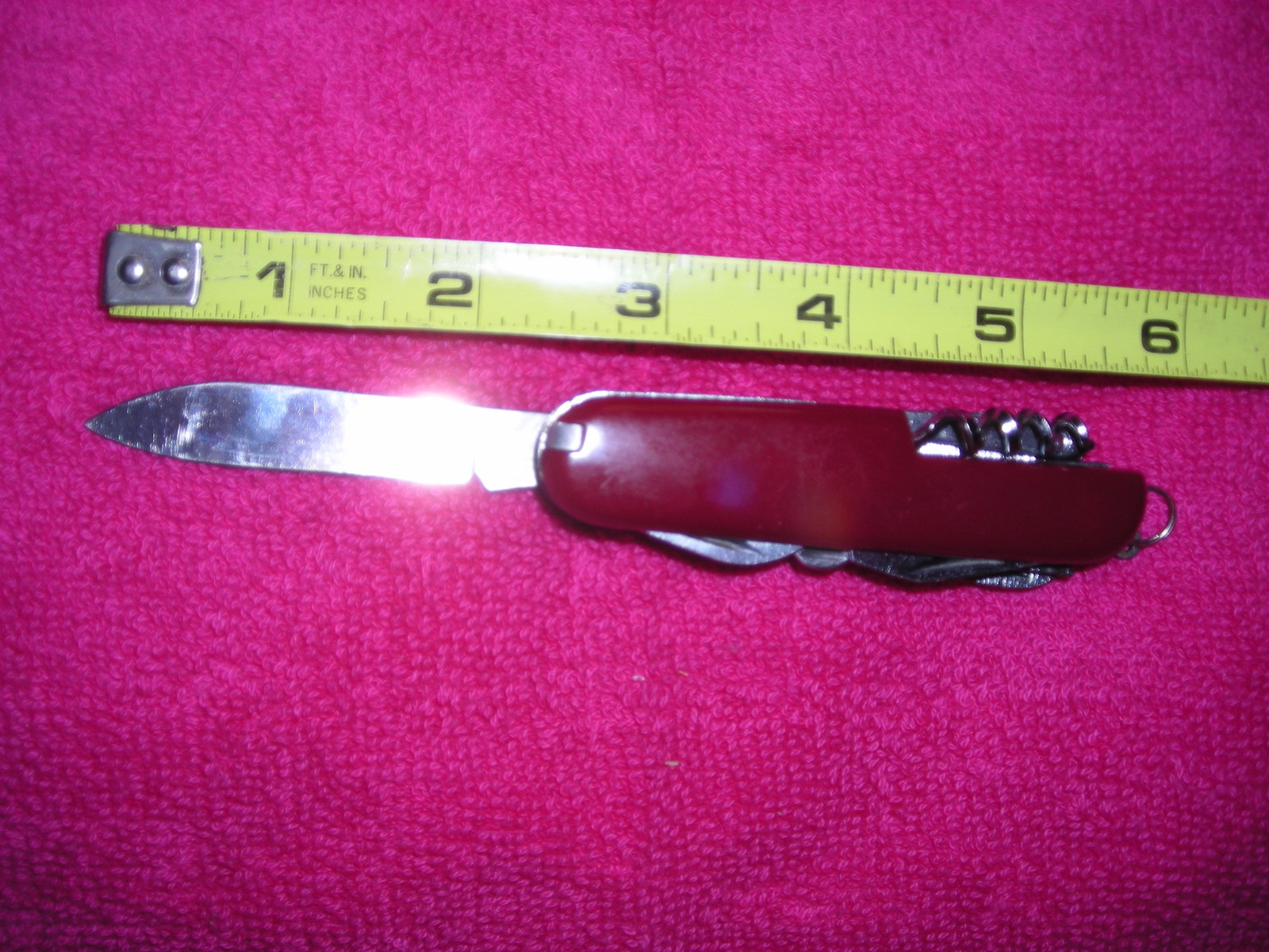 13 Function SPORTS Style Pocket Knife Black – Camping Fishing Hunting -NEW