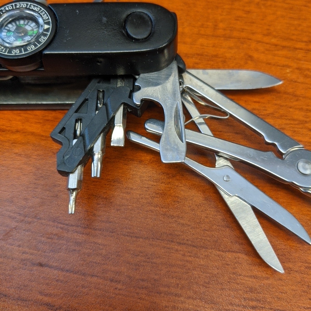 Ranger MultiTool Pocket Knife with Compass & 30 Tools All in Your Pocket Vintage
