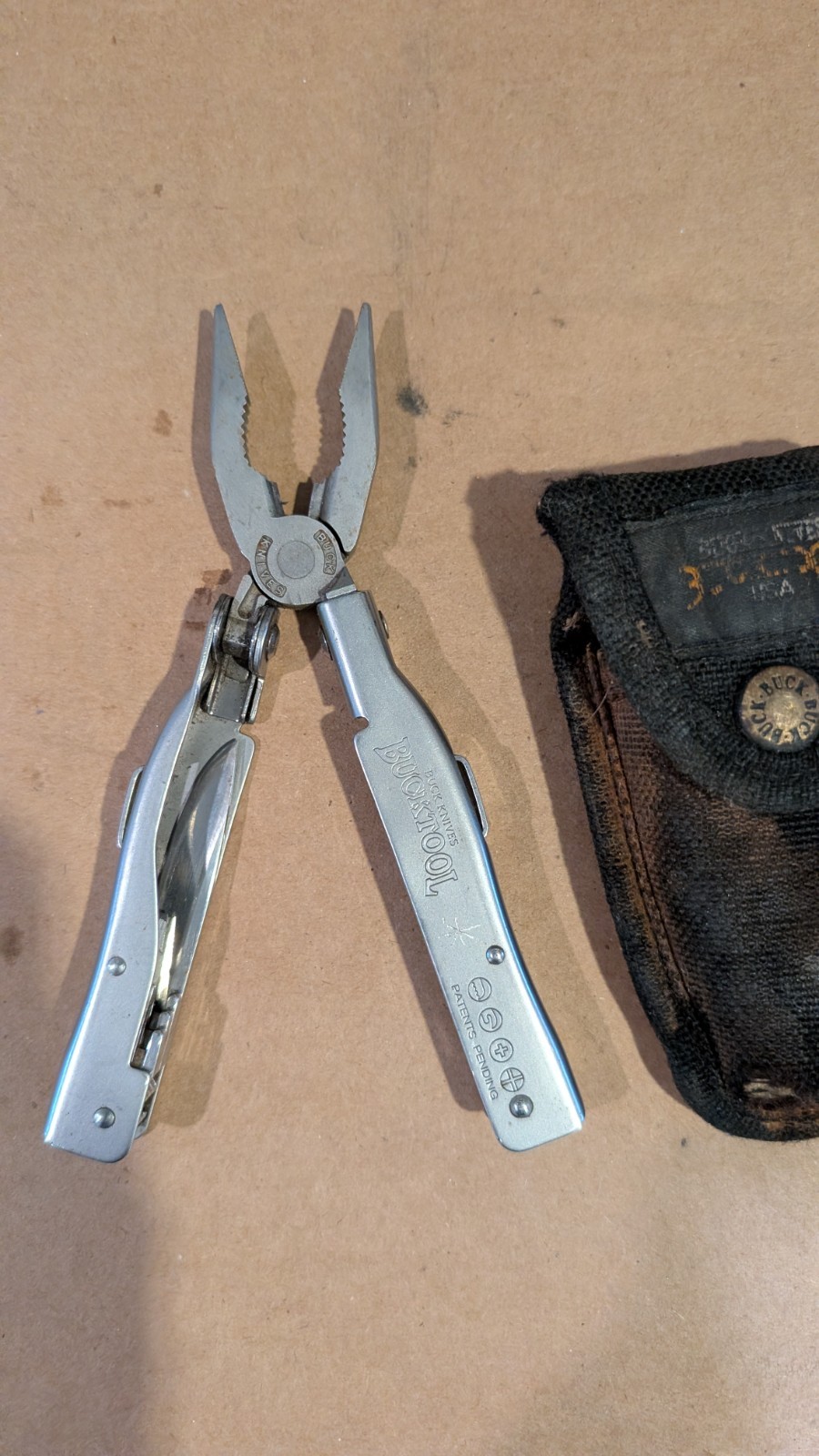 Buck USA Bucktool Multi-Tool Model 360 BUCK Sheath Retired