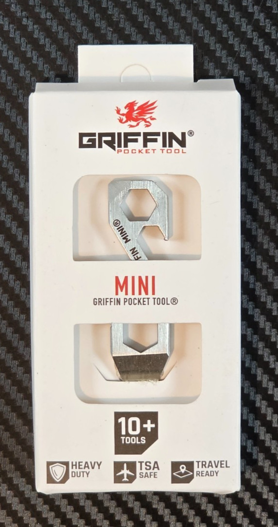 Griffin GPT Mini Pocket Multi Tool Stainless Steel 10 Tools One Design