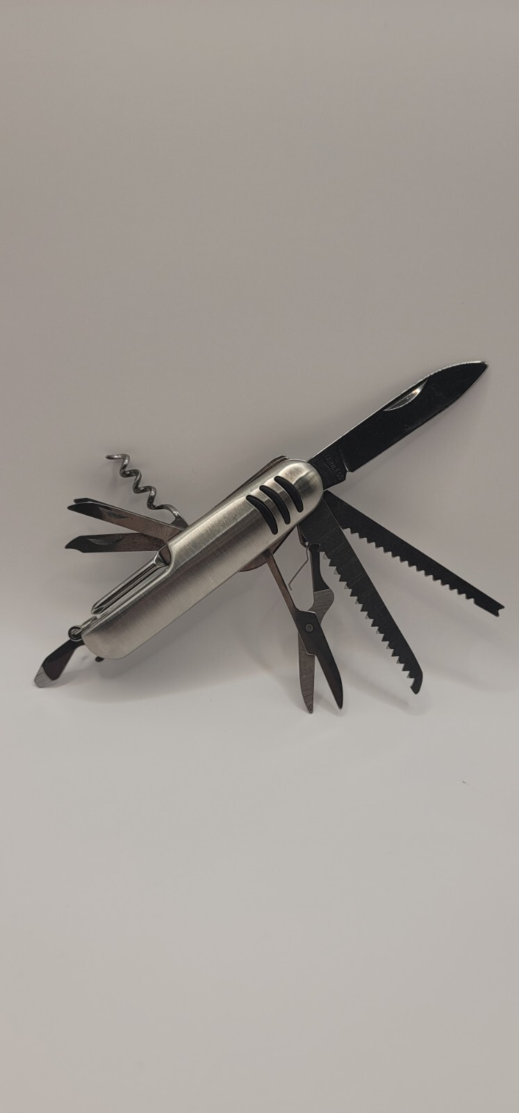Stainless Steel Pocket Knife, 11 In One Multi-function Tool