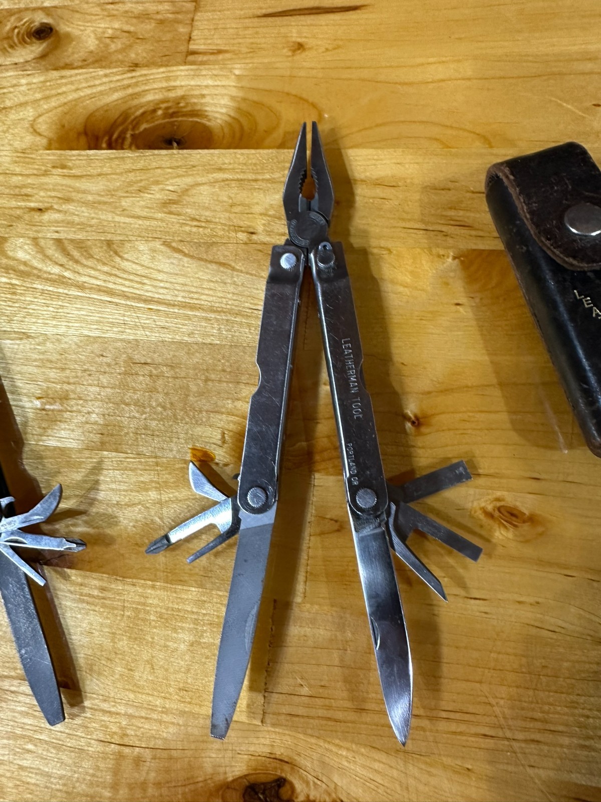 Vintage Leatherman Portland USA Multi Tools, Lot of 2 retired