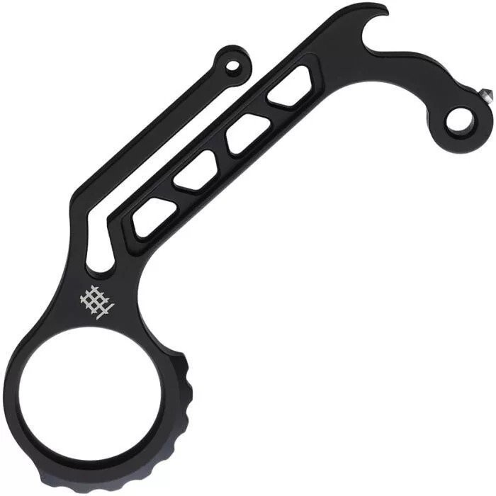 Halfbreed Blades Covert Key Companion 420J Steel Construction – CKC-01 BLK