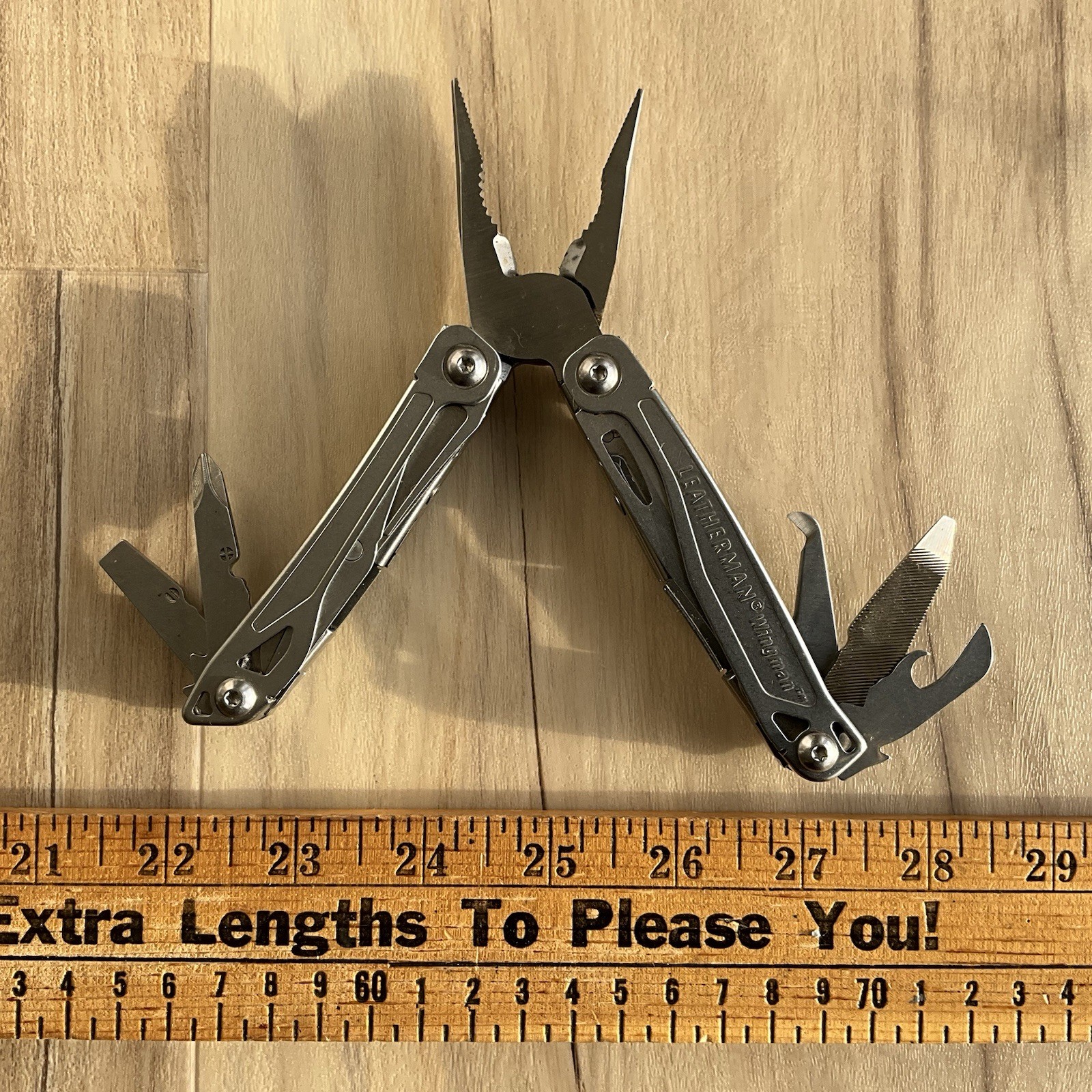 Leatherman Wingman Multi Tool EDC Good Condition Multi-Tool Partially Serrated