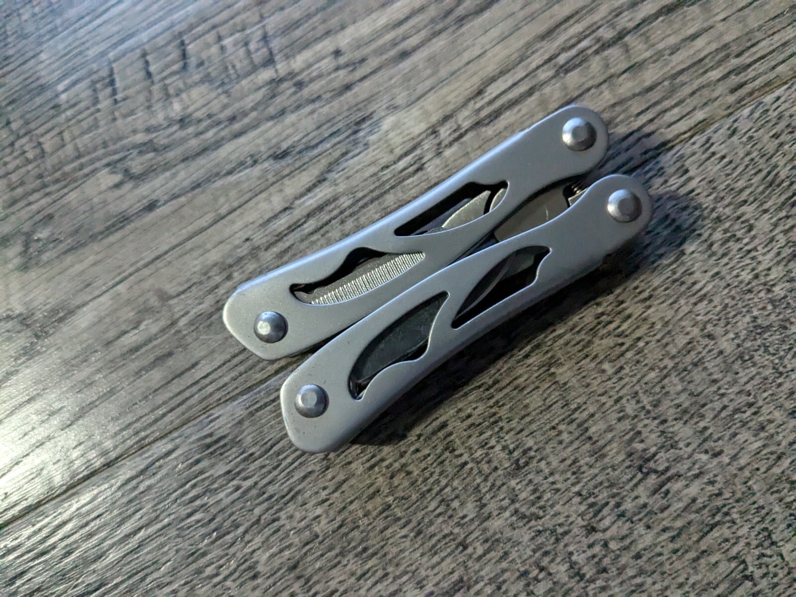 Sheffield Mini Multi Tool 9 in 1 with Sheath Knife Pliers Saw Screwdriver